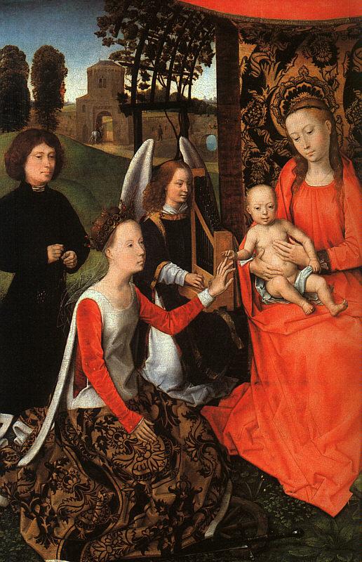 Hans Memling The Marriage of St.Catherine China oil painting art